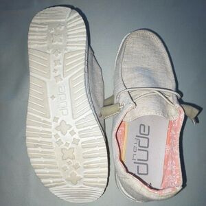 Hey Dude Kids Moccasins - Cream